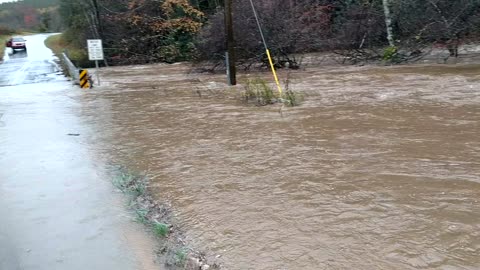 Flooding at Jacob's Fork