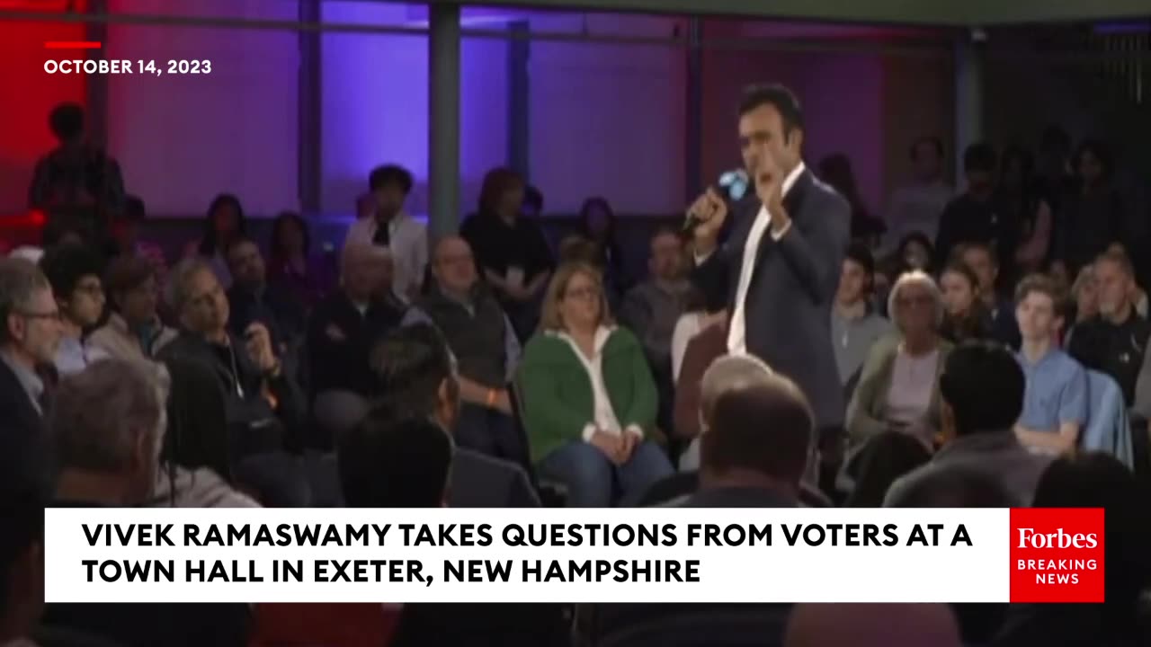 WATCH- New Hampshire Voter Hammers Vivek Ramaswamy Over Experience And Qualifications