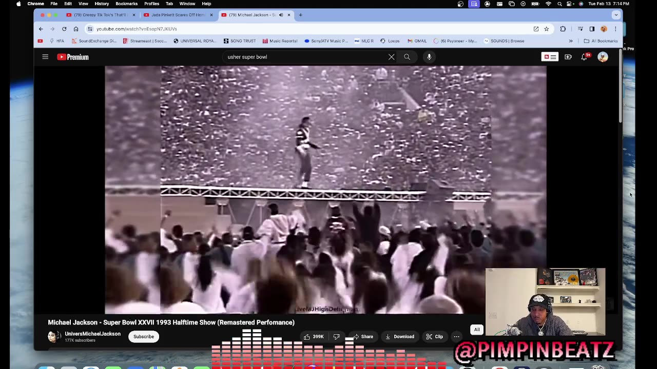 Usher’s Apple Music Super Bowl Halftime Show..PIMPIN REACTIONS !!!!!!