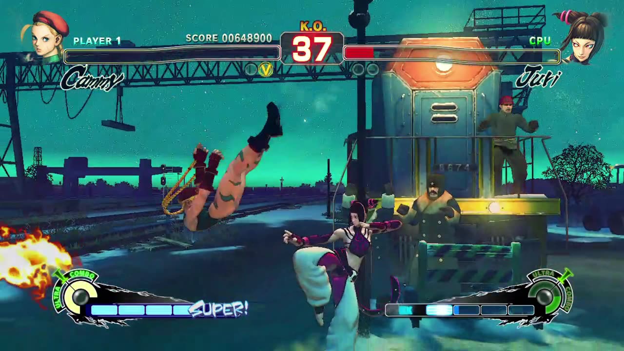 Cammy vs Juri