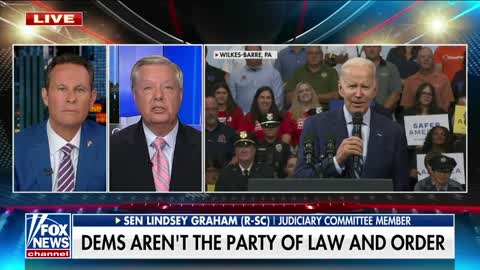 Lindsey Graham responds to Biden criticism at Pennsylvania rally