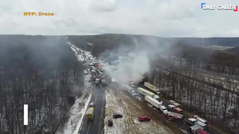 TheDC Shorts - Man Has To Dodge Cars During Crazy Highway Pileup