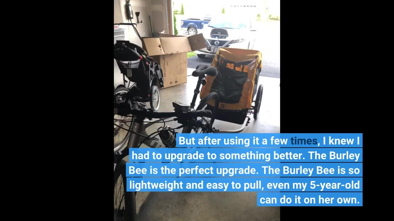 See Reviews: Burley Bee