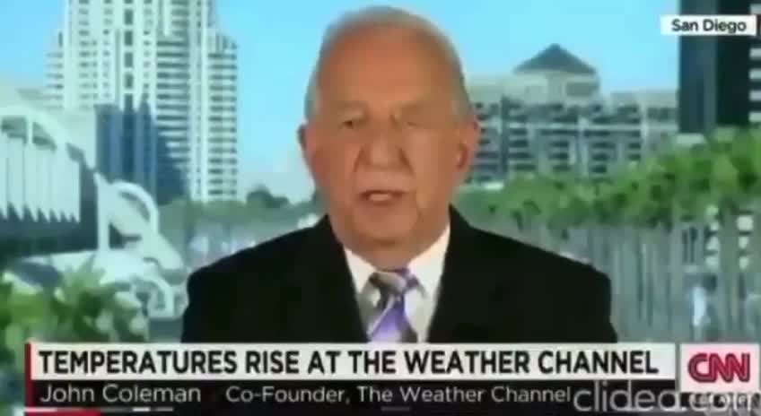 Founder of the Weather Channel John Coleman Schools CNN On "Climate Change"