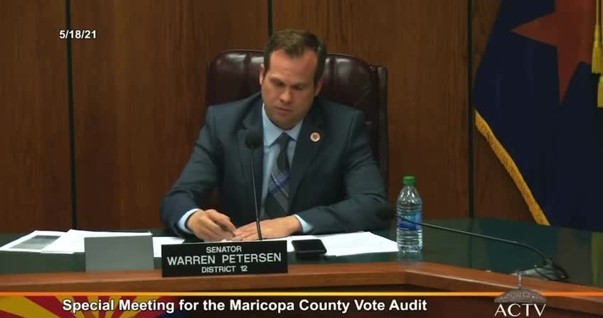 🚨The moment Maricopa Supervisors wet Themselves