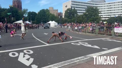 Pride Parade Where Liberals Bring Their Kids