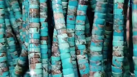 20250131-03 Natural Turquoise Beads DIY making different jewelry gift as intense intention