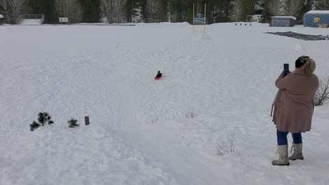 Bug sledding Idaho City