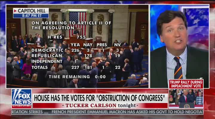 Tucker Carlson: Impeachment is a distraction to hide how Congress is wasting your taxpayer money