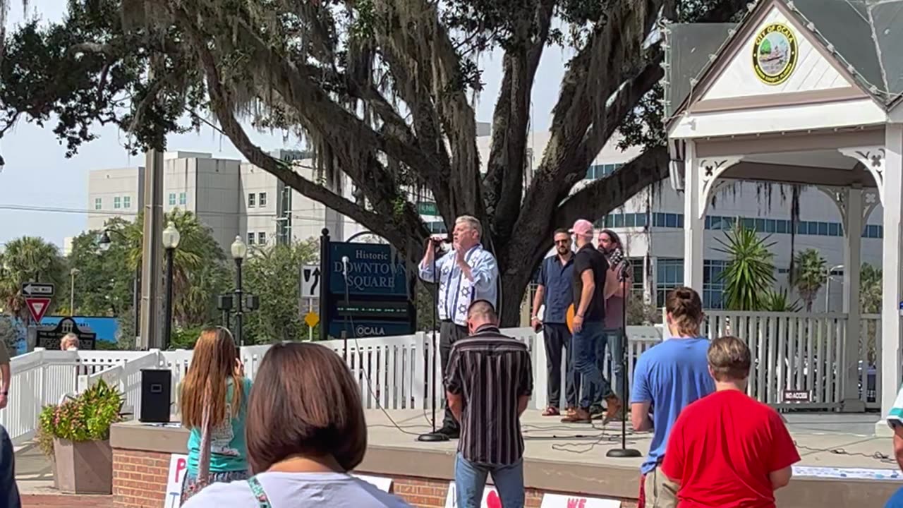 Ocala for Israel Opening prayer Pastor Jack Martin