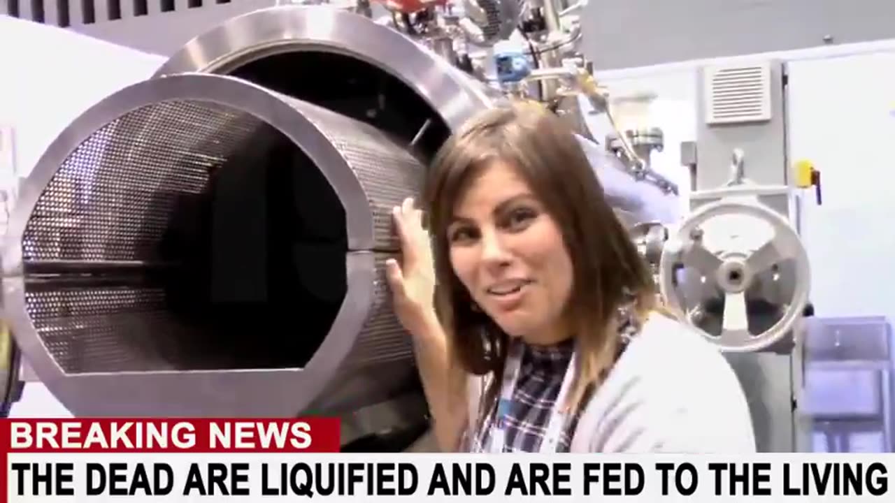 The Dead Are Liquified And Fed To People