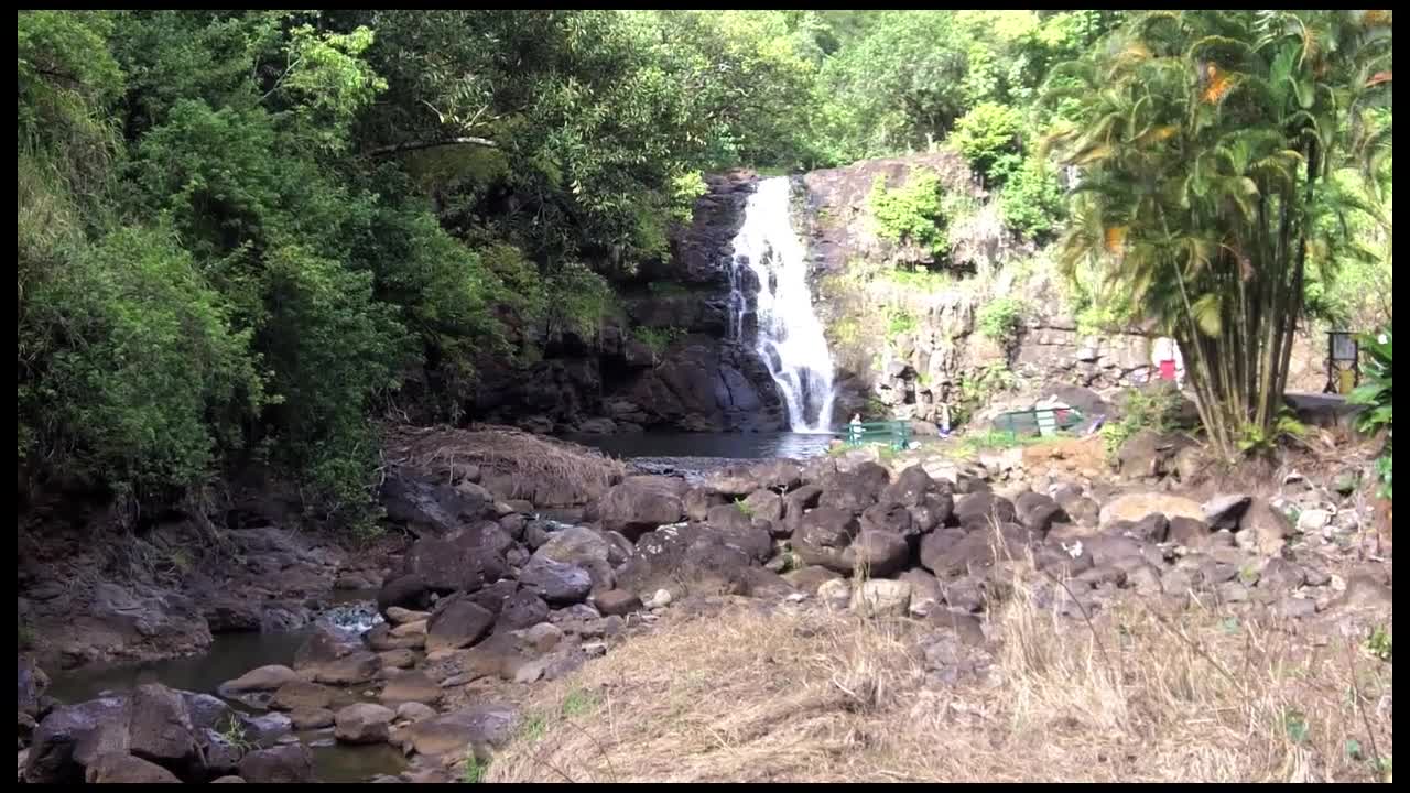 Waterfall view to enjoy