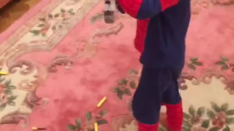 Spider man, kid edition