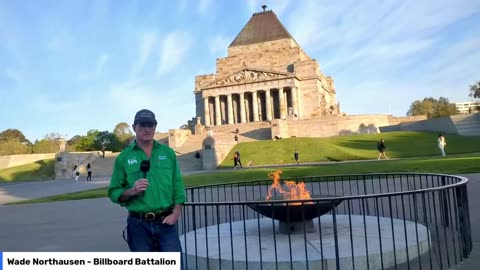 Advising of service at Shrine of Remembrance - 17/9/2024