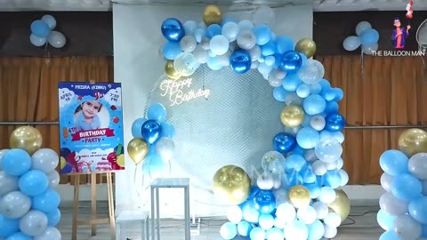 PRISHA'S 4TH BIRTHDAY🎂 DECOR |BIRTHDAY CELEBRATION | THE BALLOON MAN |