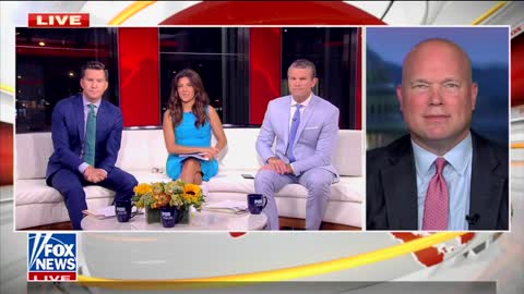 Matt Whitaker Fox & Friends Saturday 8/27/2022