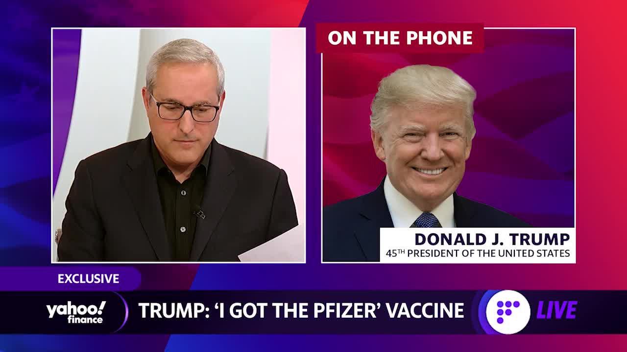 I GOT THE PFIZER VACCINE! TRUMP