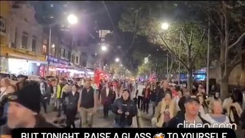 Australia - Celebrating the departure of the Victorian Dicator