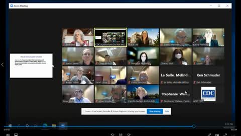 ACIP/CDC - 10/20/22 - Voting on Covid Injection in Schedule