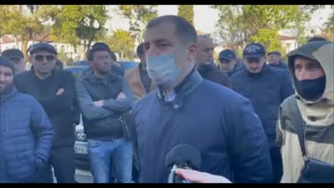 Адгур Ардзинба о Грузии и о митинге в Сухуми