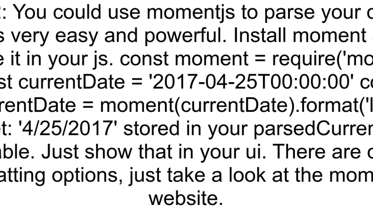 Convert Date to mmddyyyy format in javascript