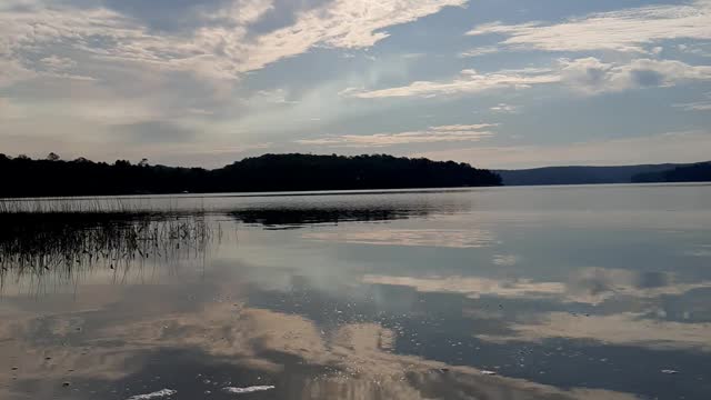 morning sunrise at Restoule Provincial Park