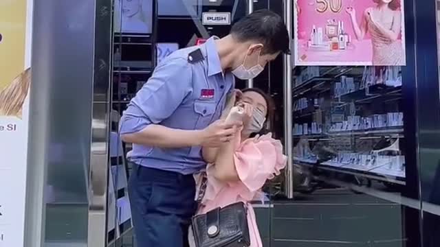 Seeing handsome guys can do this.