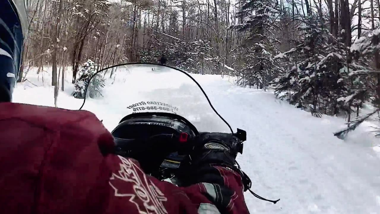 AMAZING BIKE RIDE IN THE SNOW