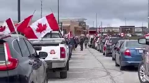 March 27th - Barrie Ontario - Mr. Trudeau you didn't crush the Canadian Patriot Spirit!!