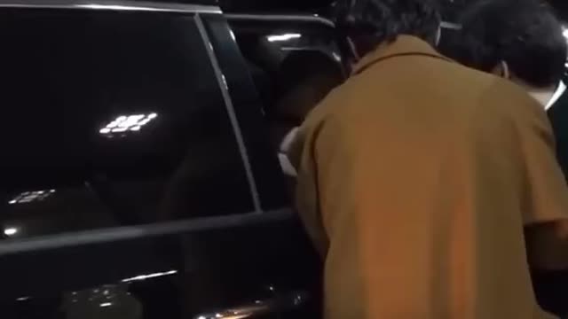 Taehyung and his dog