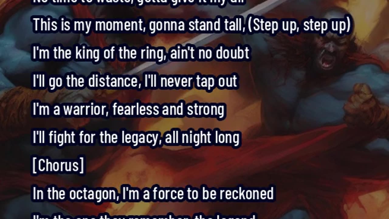 Fight for the Legacy AI SONG