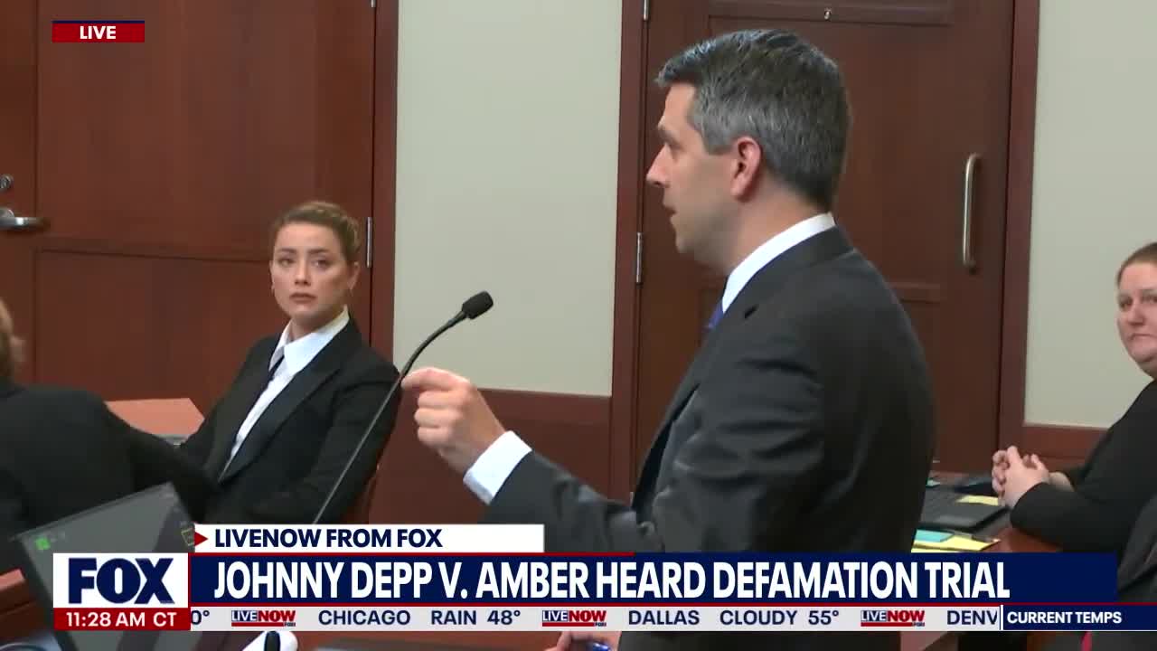 Johnny Depp trial - Judge rejects Amber Heards demands for dismissal LiveNOW from FOX