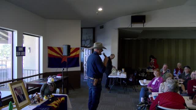 Video 2 Sheriff Mark Lamb Speaking at Conservative Republican Club of Kingman.