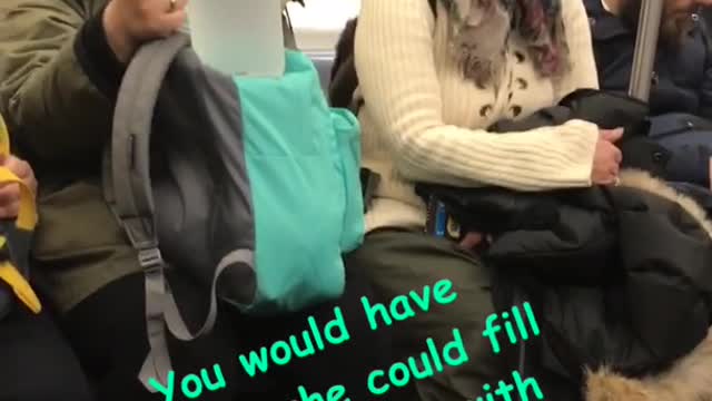 You would have thought she could fill the pitcher with water at her destination