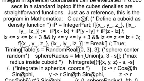 How to calculate the mass of a inhomogenous sphere