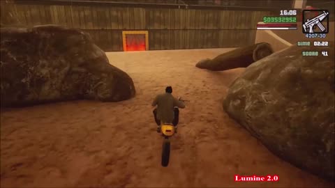 Grand Theft Auto San Andreas The Definitive Edition (110) Kickstart & Dirt Track