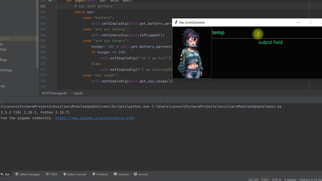 livingrimoire cpu info skill (Python)