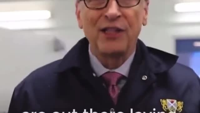 Bill Gates is in the UK to save British farming with vaccines and genetic on BRITISH LIVESTOCK!