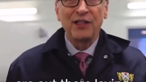 Bill Gates is in the UK to save British farming with vaccines and genetic on BRITISH LIVESTOCK!