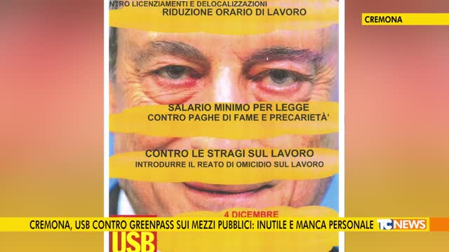 Cremona, Usb contro Greenpass sui mezzi pubblici: inutile e manca personale