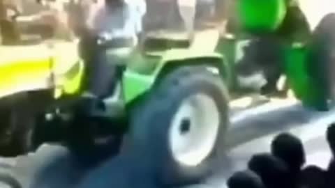 Man Gets Crushed Under Tractor