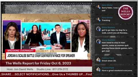 The Wells Report for Friday, October 6, 2023