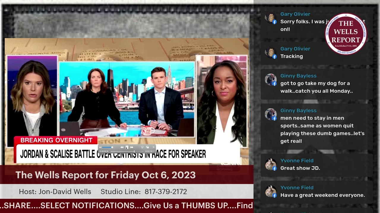 The Wells Report for Friday, October 6, 2023