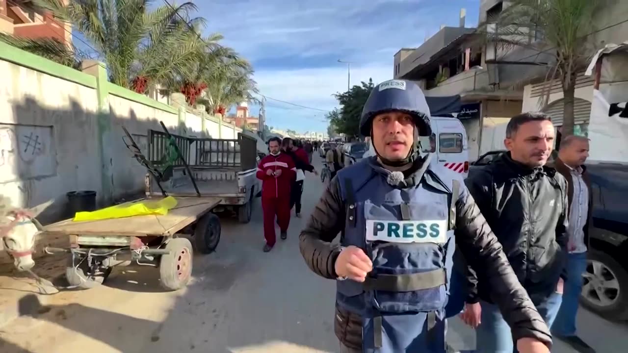 Funeral held for Al Jazeera cameraman killed in Gaza