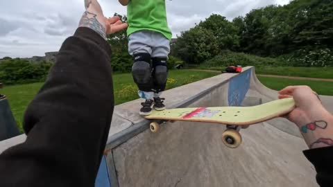 GoPro_ 5-Year-Old Girl Conquers the Skatepark _ Autumn Bailey