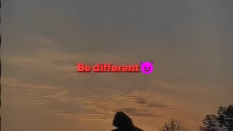 Be different•motivation👀🖤