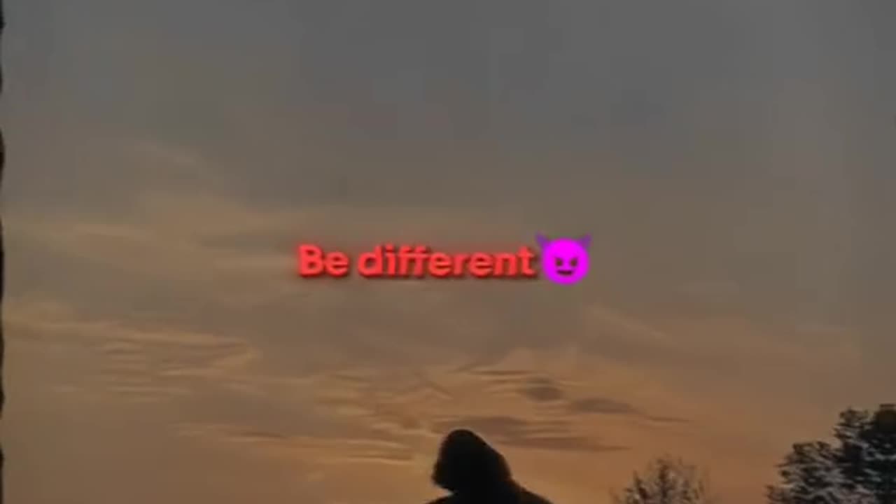 Be different•motivation👀🖤