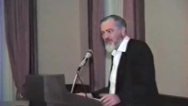 RARE- Rabbi Meir Kahane's HYD last speech JEW, LEAVE THE EXILE at Z.E.E.R.O. Conference