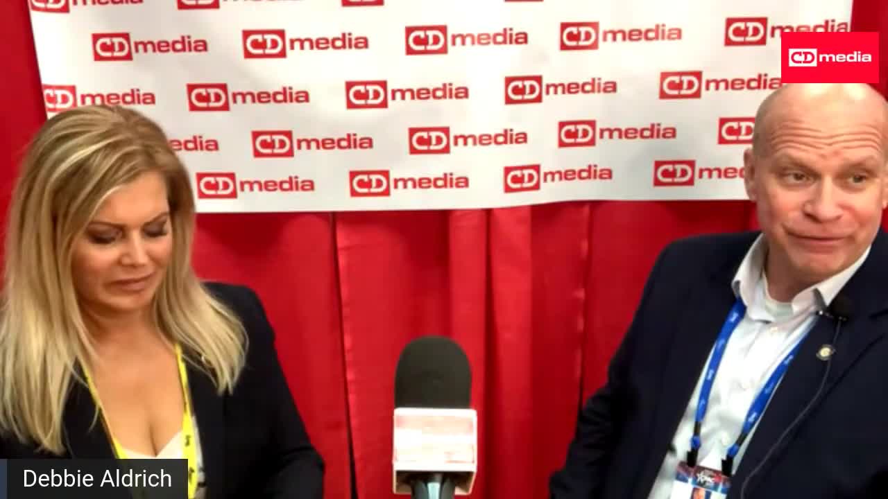 CDM At CPAC 2021: Debbie Aldrich With Oklahoma State Rep Jim Olsen