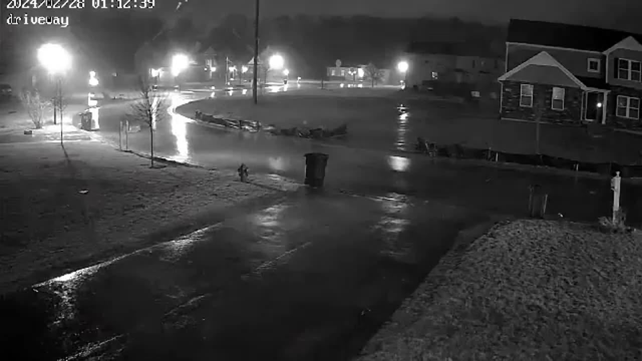 Security Camera Captures Tornado Hitting Michigan Neighborhood